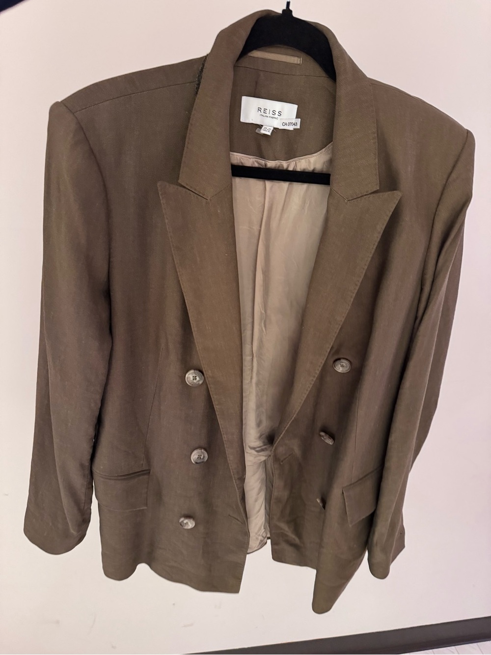 Reiss Women's Double-Breasted Blazer